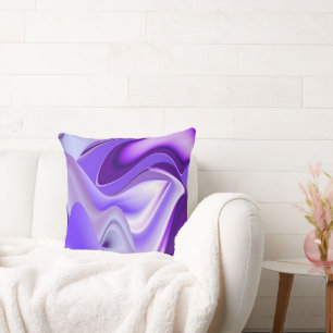 Purple Flower Rainbow Dreams Cushion