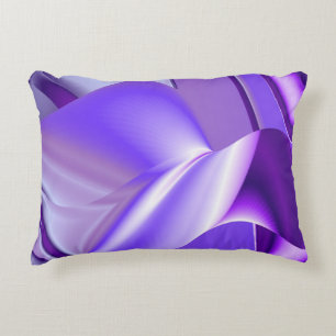 Purple Flower Rainbow Dreams Decorative Cushion