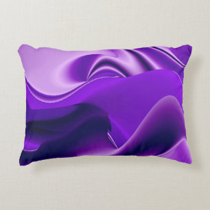 Purple Flower Rainbow Dreams Decorative Cushion