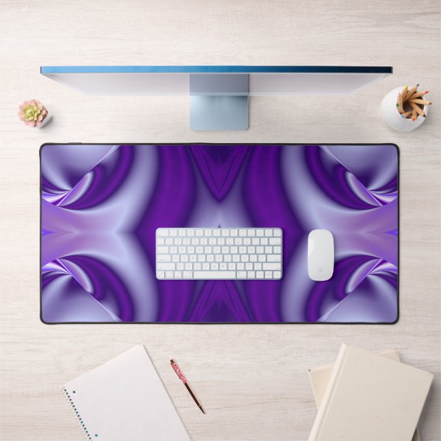 Purple Flower Rainbow Dreams Desk Mat (Office 1)