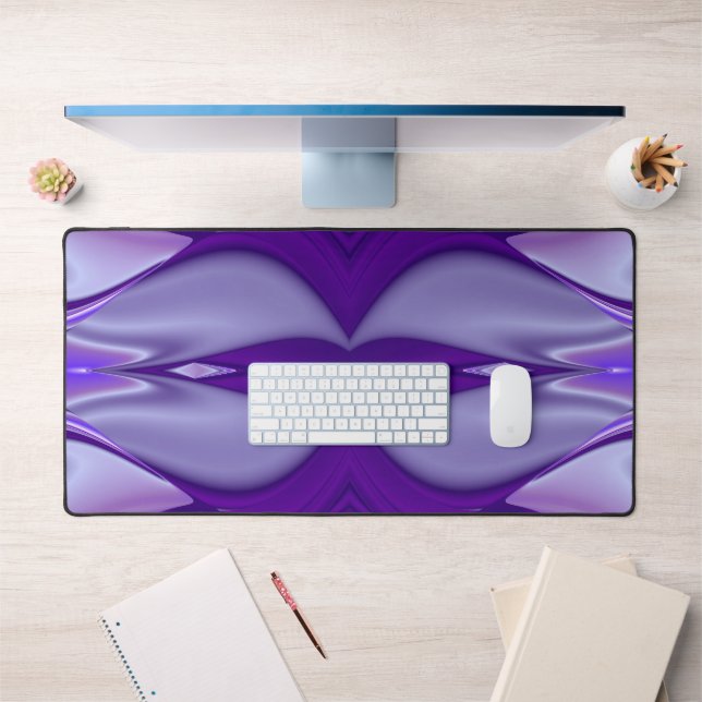 Purple Flower Rainbow Dreams Desk Mat (Office 1)