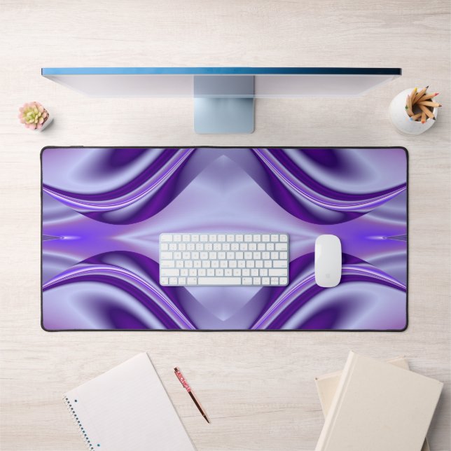 Purple Flower Rainbow Dreams Desk Mat (Office 1)