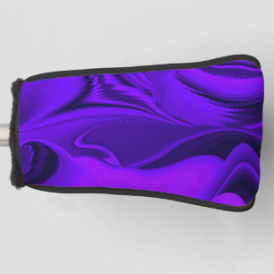 Purple Flower Rainbow Dreams Golf Head Cover