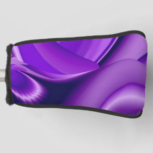 Purple Flower Rainbow Dreams Golf Head Cover