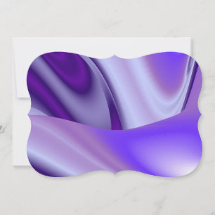 Purple Flower Rainbow Dreams Invitation