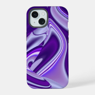 Purple Flower Rainbow Dreams iPhone 15 Case
