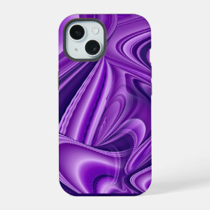 Purple Flower Rainbow Dreams iPhone 15 Case