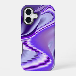 Purple Flower Rainbow Dreams iPhone 16 Case