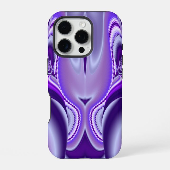 Purple Flower Rainbow Dreams iPhone Case (Back)