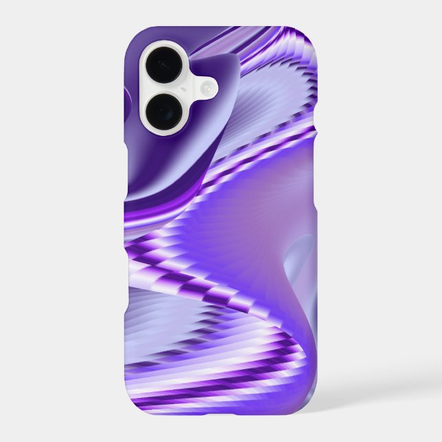Purple Flower Rainbow Dreams iPhone Case (Back)