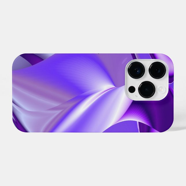 Purple Flower Rainbow Dreams iPhone Case (Back Horizontal)