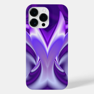 Purple Flower Rainbow Dreams iPhone 14 Pro Max Case