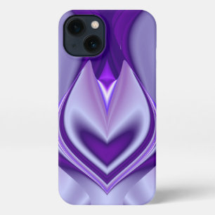 Purple Flower Rainbow Dreams iPhone 13 Case