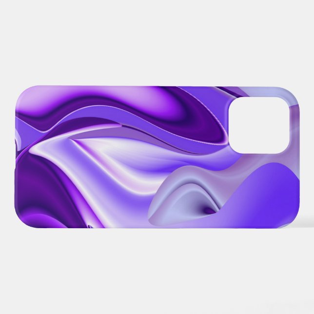 Purple Flower Rainbow Dreams iPhone Case (Back Horizontal)