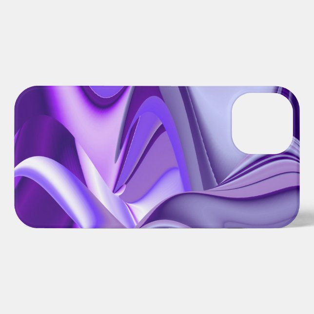 Purple Flower Rainbow Dreams iPhone Case (Back Horizontal)