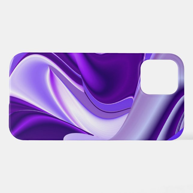 Purple Flower Rainbow Dreams iPhone Case (Back Horizontal)