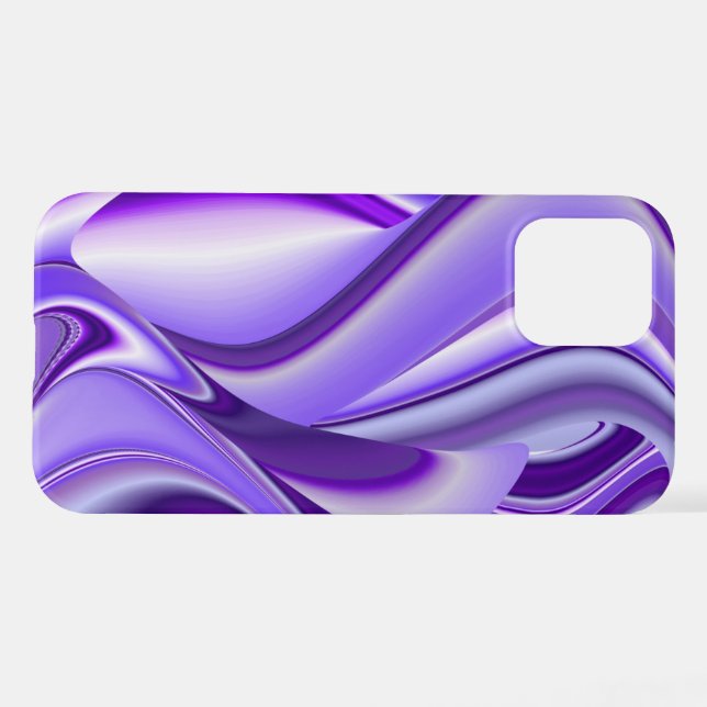Purple Flower Rainbow Dreams iPhone Case (Back Horizontal)