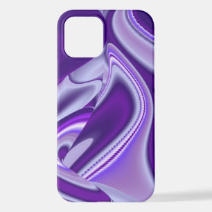 Purple Flower Rainbow Dreams iPhone 12 Case