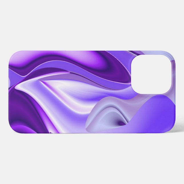 Purple Flower Rainbow Dreams iPhone Case (Back Horizontal)