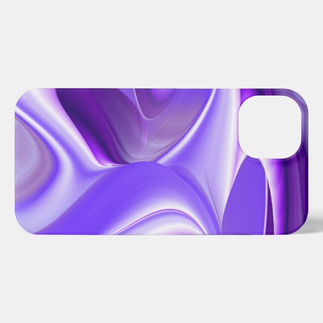 Purple Flower Rainbow Dreams iPhone Case (Back Horizontal)