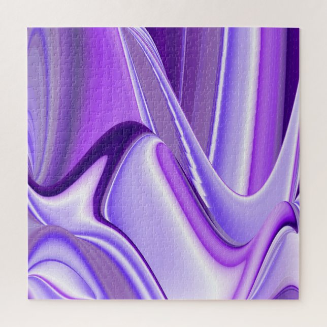Purple Flower Rainbow Dreams Jigsaw Puzzle (Vertical)