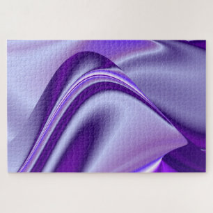 Purple Flower Rainbow Dreams Jigsaw Puzzle