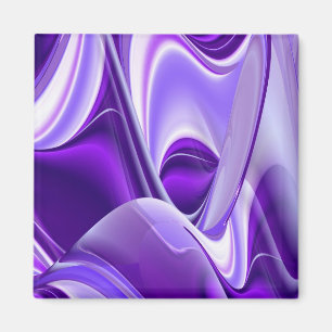 Purple Flower Rainbow Dreams Magnet