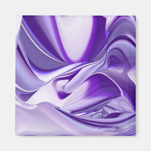 Purple Flower Rainbow Dreams Magnet
