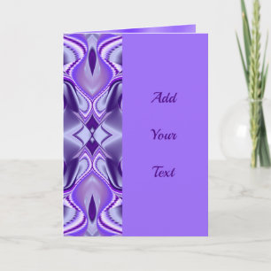 Purple Flower Rainbow Dreams Note Card