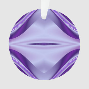 Purple Flower Rainbow Dreams Ornament