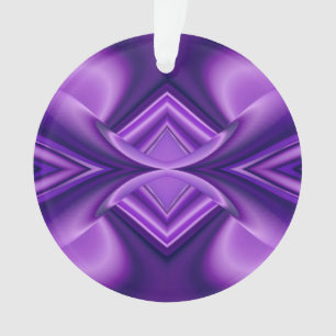 Purple Flower Rainbow Dreams Ornament