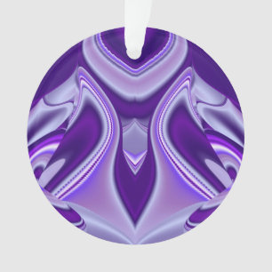 Purple Flower Rainbow Dreams Ornament
