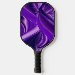 Purple Flower Rainbow Dreams Pickleball Paddle