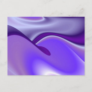 Purple Flower Rainbow Dreams Postcard