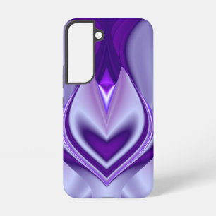 Purple Flower Rainbow Dreams Samsung Galaxy Case