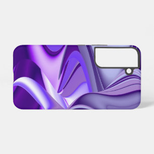 Purple Flower Rainbow Dreams Samsung Galaxy Case