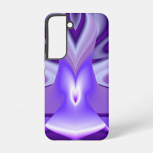 Purple Flower Rainbow Dreams Samsung Galaxy Case