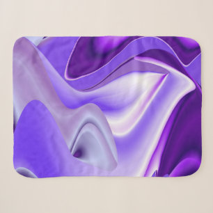 Purple Flower Rainbow Dreams Sherpa Blanket