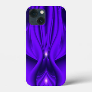 Purple Flower Rainbow Dreams , Two Stars iPhone 13 Mini Case