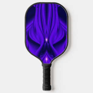 Purple Flower Rainbow Dreams Two Stars Pickleball Paddle