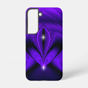 Purple Flower Rainbow Dreams Two Stars Samsung Galaxy Case