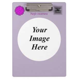 Purple Flower Ribbon Template by Kenneth Yoncich Clipboard