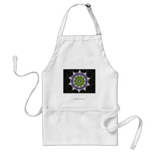 Purple Flower Standard Apron