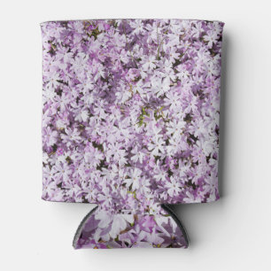 Purple flower, summer freshness backdrop. can cooler