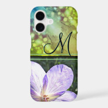 Purple Flower Sunshine (monogram)
