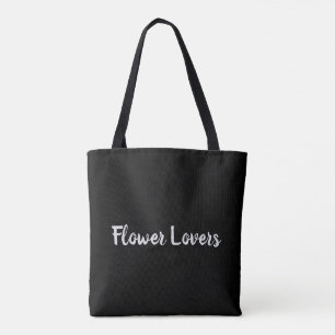 Purple Flower Tote Bag