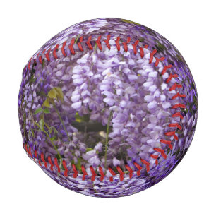Purple Flowers Baseball