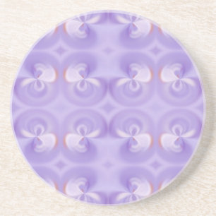 Purple Flowers Coaster