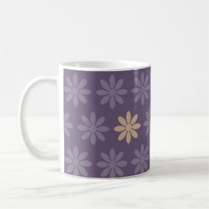 Purple Flowers Coffee Mug