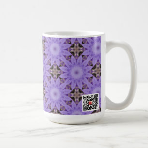Purple Flowers Coffee Mug